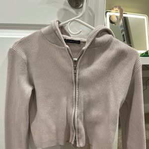Brandy Melville Cropped Hoodie